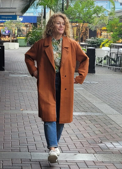 Bogart Coat Orange