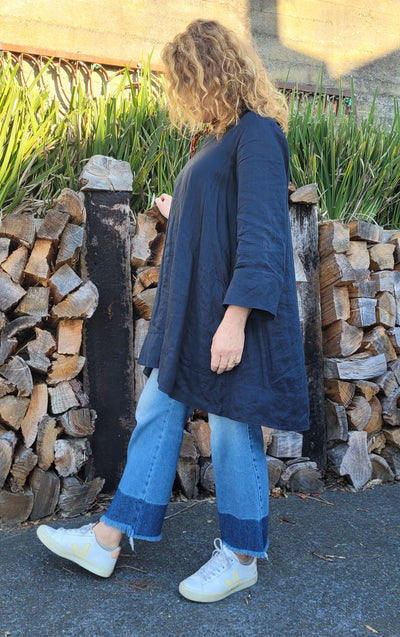 Dusk Dress Navy