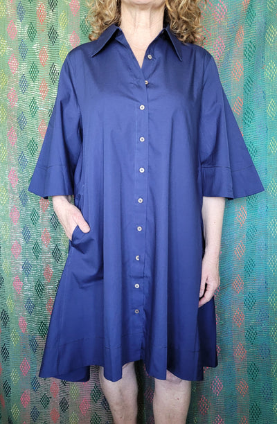 Dawn Dress Navy