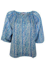 Chloe Aqua Stripe