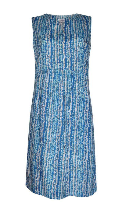 Linda Aqua Stripe