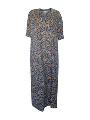Wild Flower Navy Tan