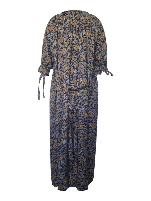 Wild Flower Navy Tan