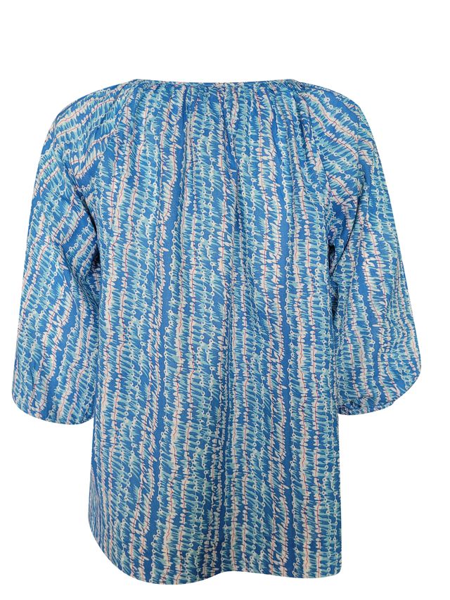 Chloe Aqua Stripe